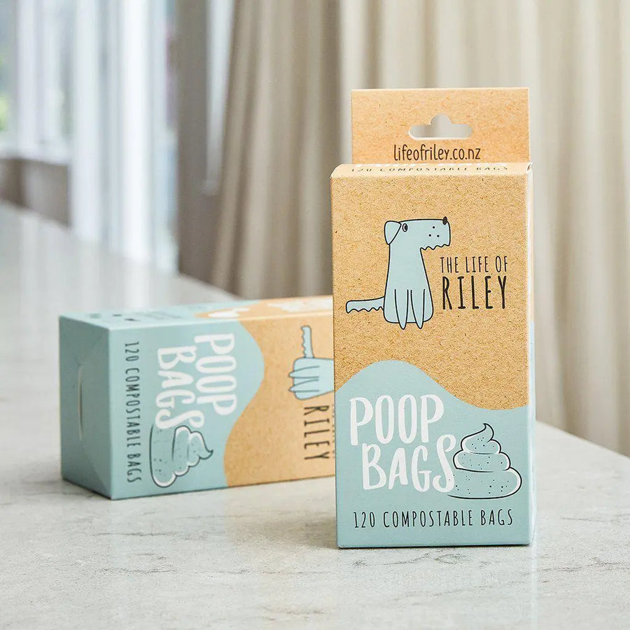 Compostable Dog Poop Bags 120 bags low price NZ